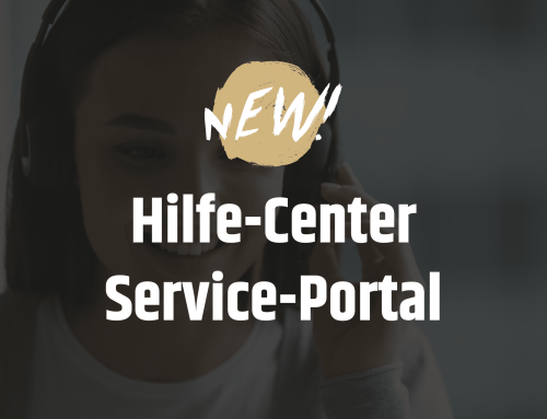 Neues Hilfe-Center und Service-Portal